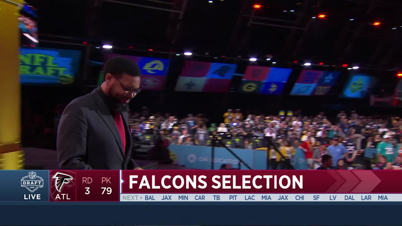 Atlanta Falcons select Zachariah Branch with No. 79 pick in 2026 draft