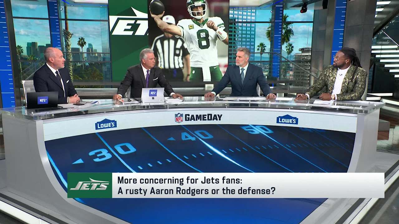 More concerning for New York Jets fans: Rusty quarterback Aaron Rodgers ...