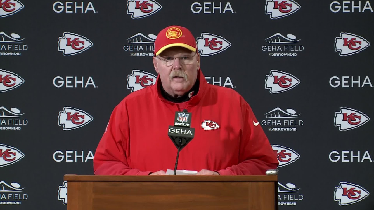 Kansas City Chiefs Head Coach Andy Reid, Chiefs Quarterback Patrick ...