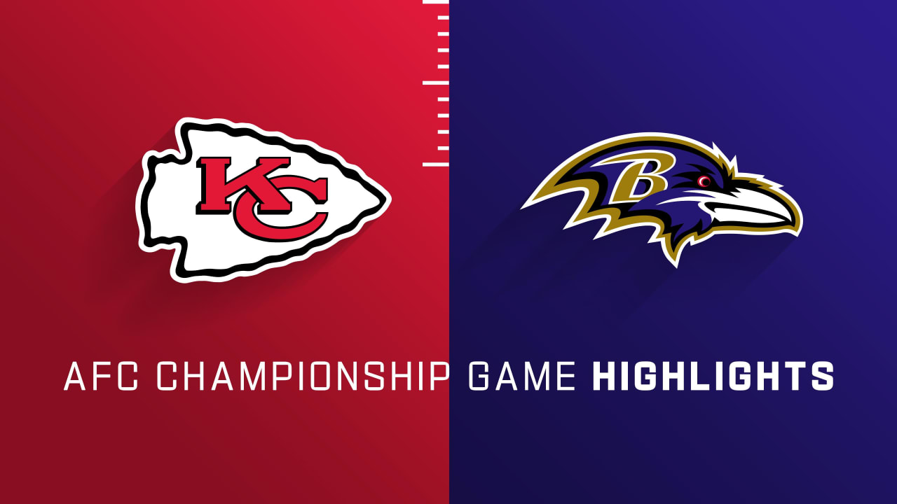 Kansas City Chiefs vs. Baltimore Ravens highlights AFC Championship Game