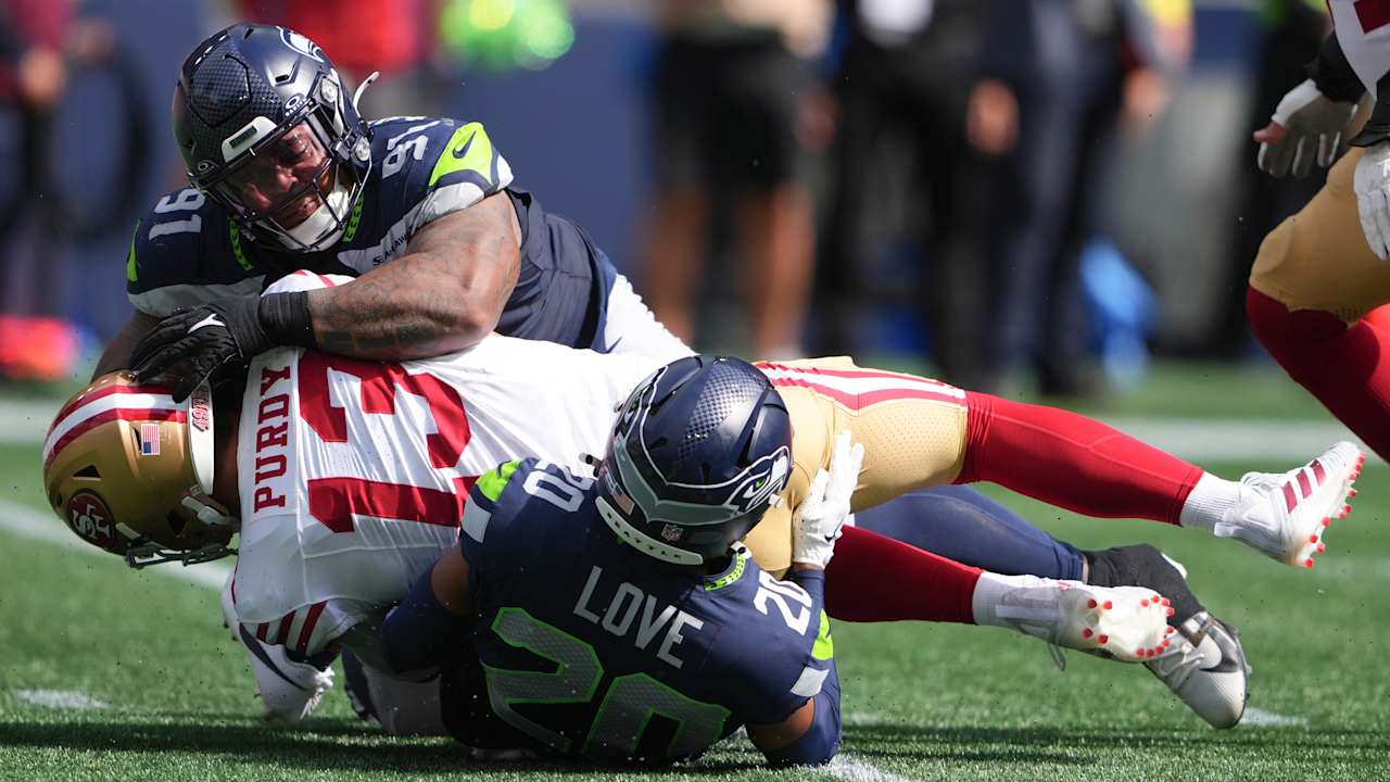 Image for How Mike Macdonald is authoring a new chapter of Seahawks defensive dominance ahead of matchup with 'Legion of Boom' cornerstone Dan Quinn