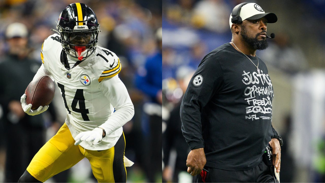 Mike Tomlin Says 'work In Progress' George Pickens Will Play Saturday ...