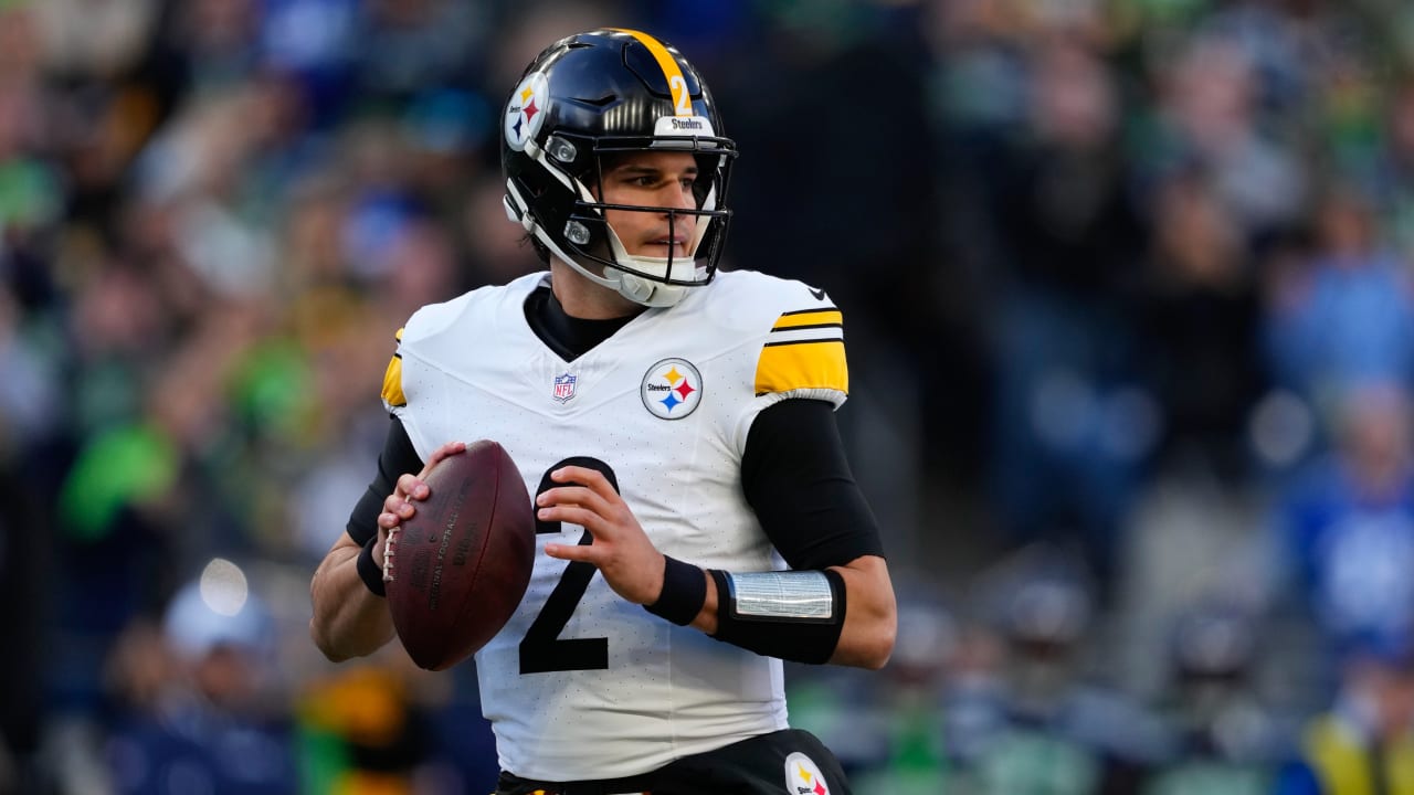 Steelers QB Mason Rudolph to start over healthy Kenny Pickett vs. Ravens