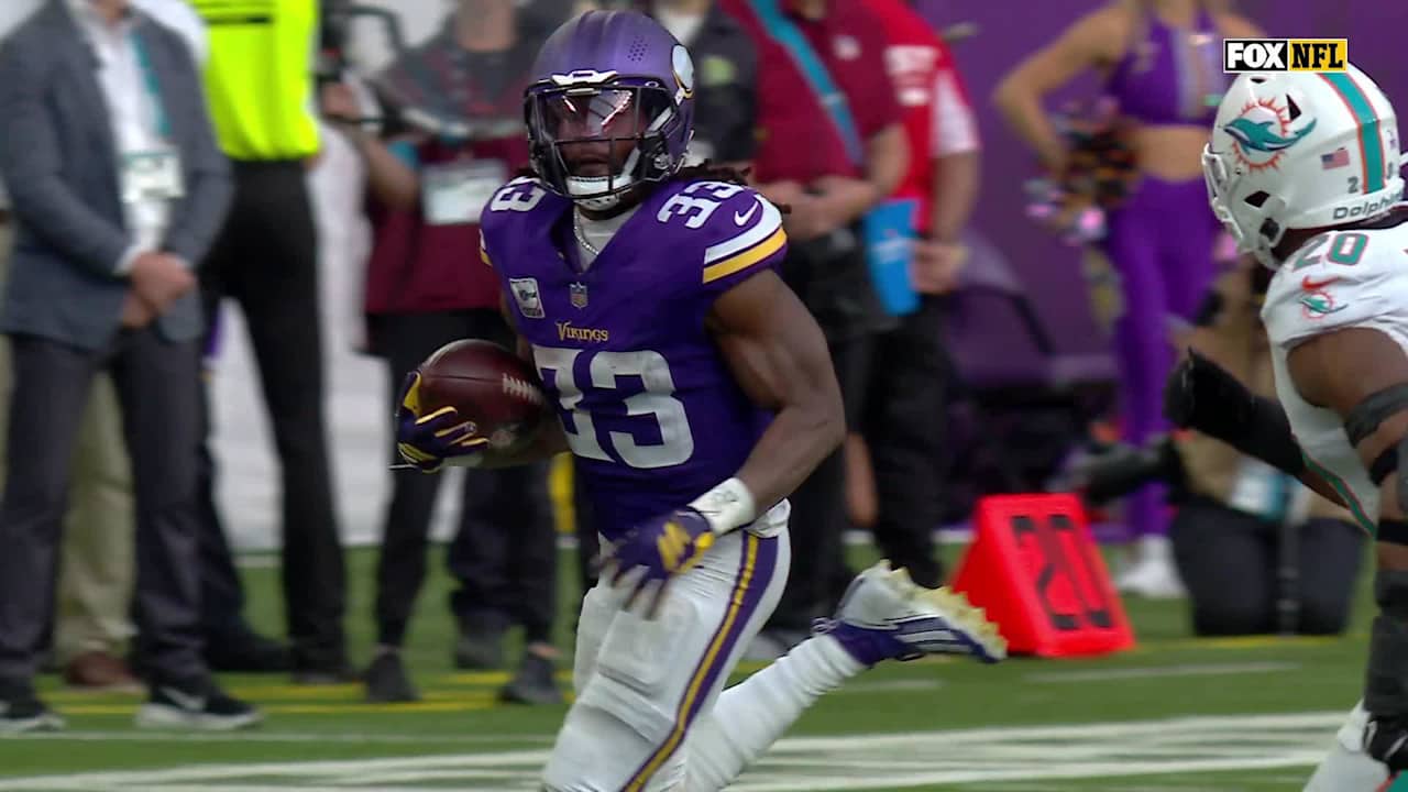 Minnesota Vikings running back Aaron Jones' best plays from 128-yard ...