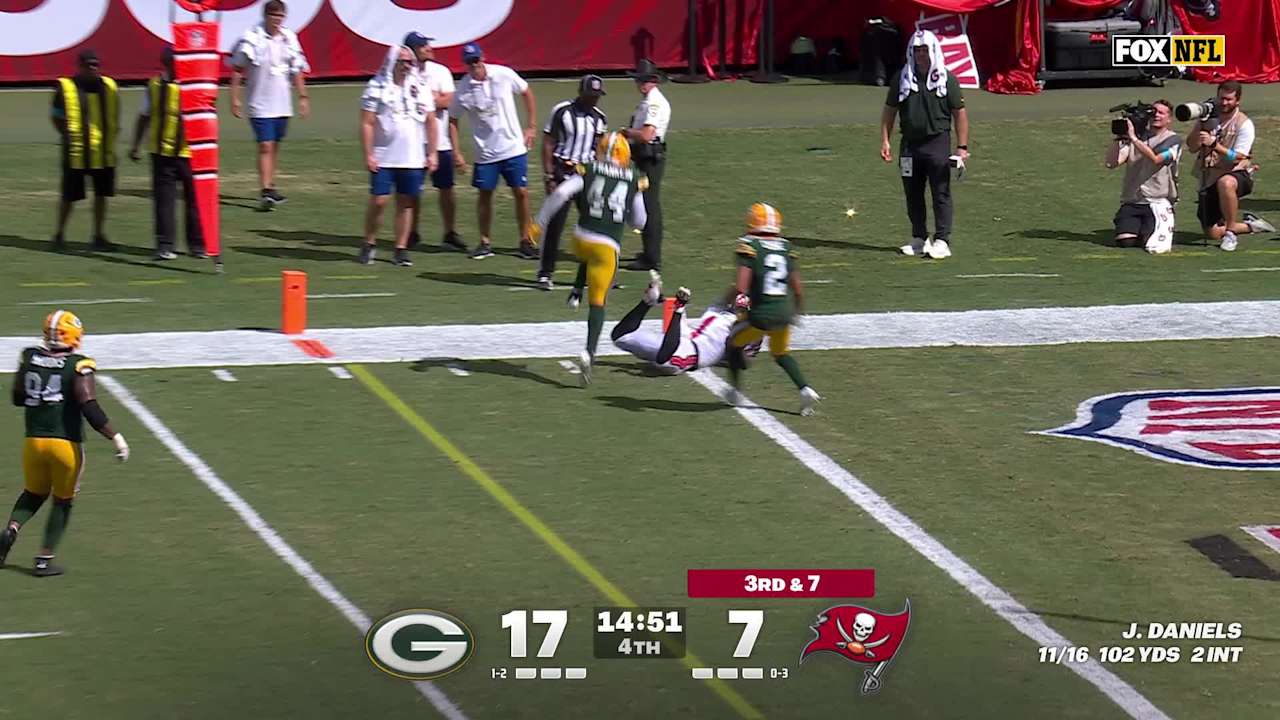 Tampa Bay Buccaneers quarterback Jalon Daniels' first NFL touchdown ...