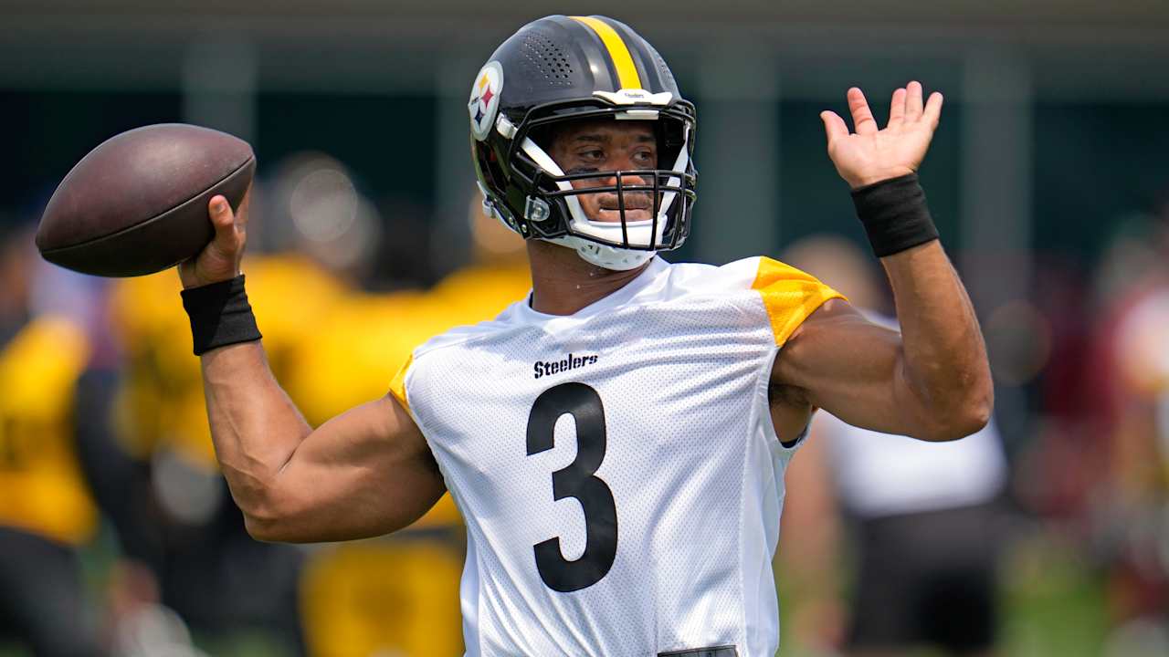 Steelers QB Russell Wilson (calf) questionable to play Sunday vs. Falcons