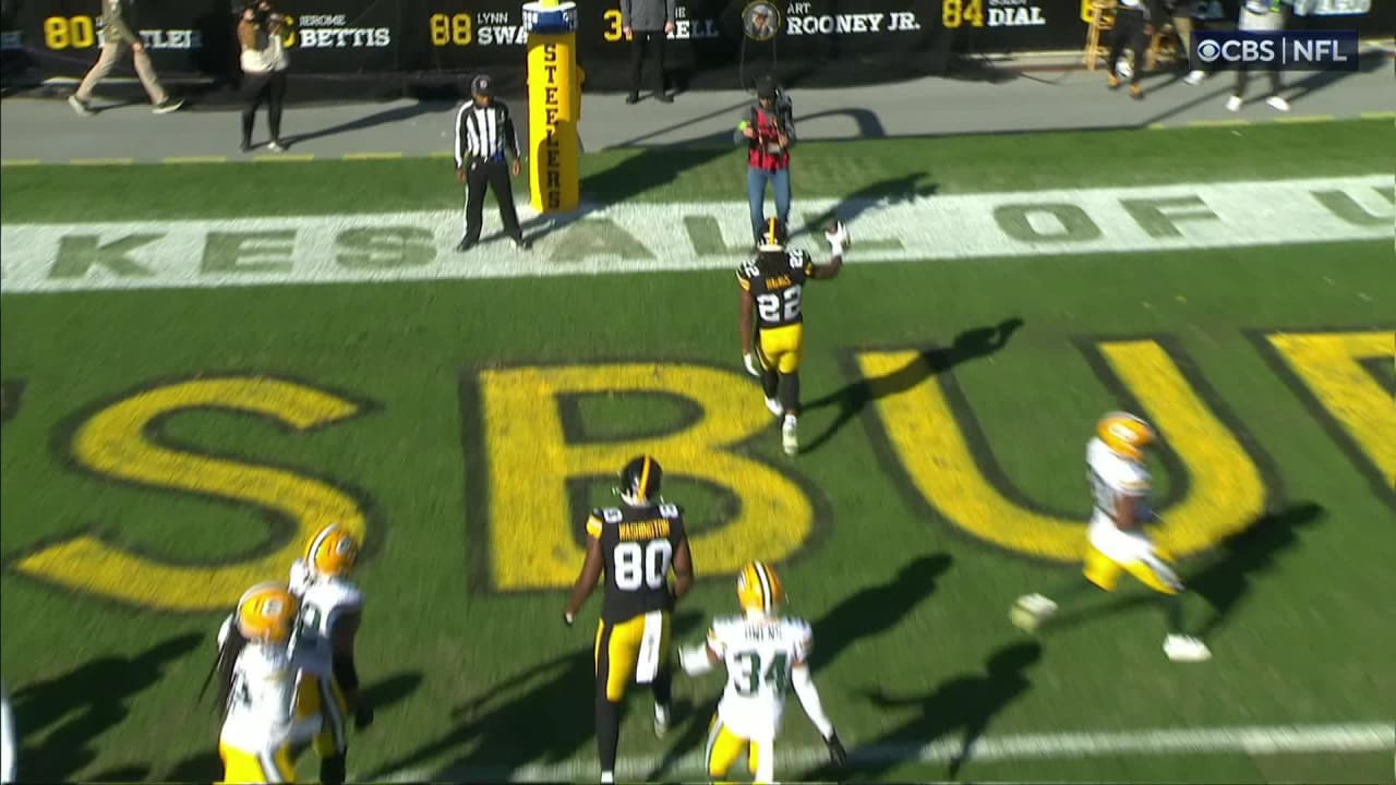 Pittsburgh Steelers Running Back Najee Harris' Third TD Run Of '23 Caps ...