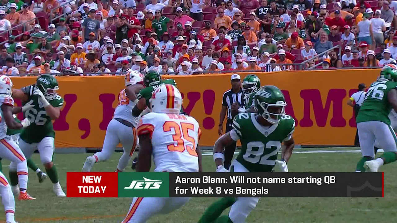 Ian Rapoport: New York Jets head coach Aaron Glenn will not name a ...