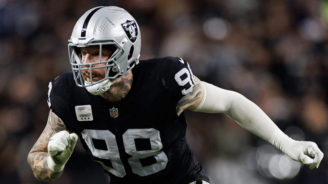 Raiders’ Maxx Crosby ‘exhausting every single resource’ to have best season of his career