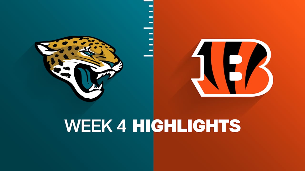 Jaguars vs. Bengals highlights | Week 4 video thumbnail