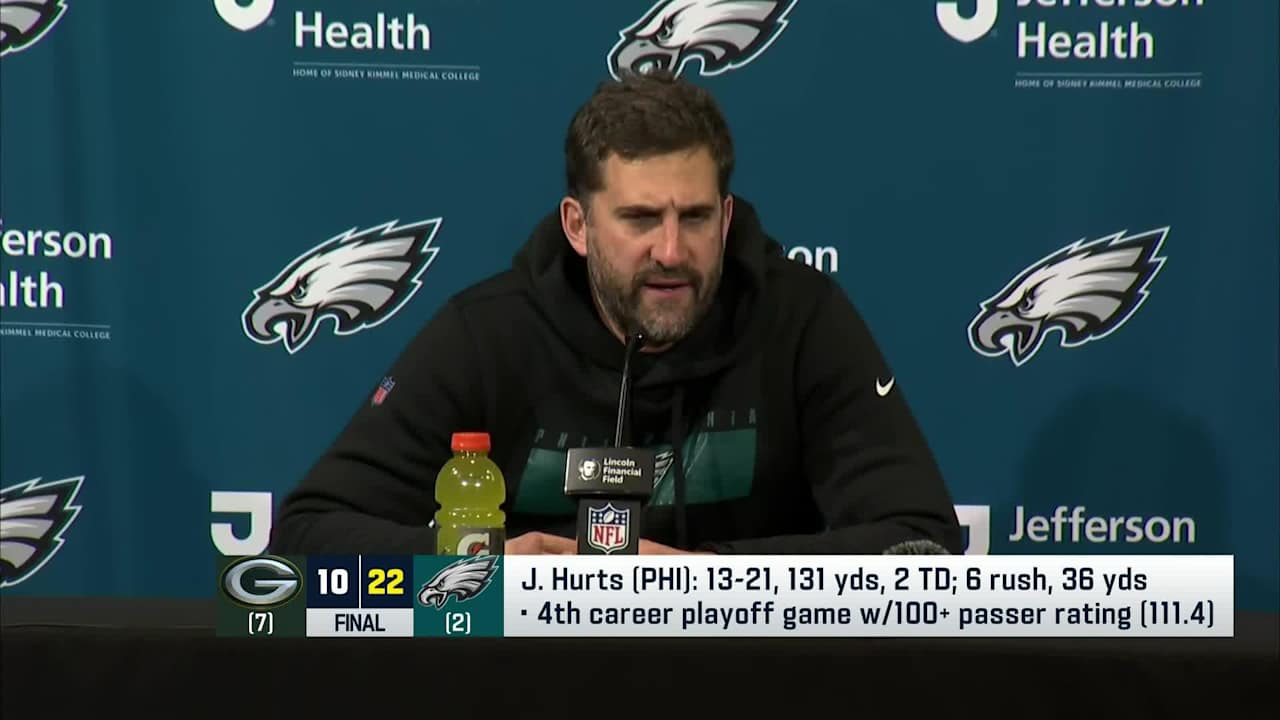 Philadelphia Eagles head coach Nick Sirianni discusses team's areas for ...