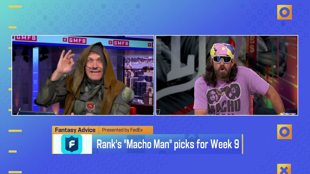 NFL Network's Adam Rank's 'Macho Man' picks for Week 9 | 'GMFB'