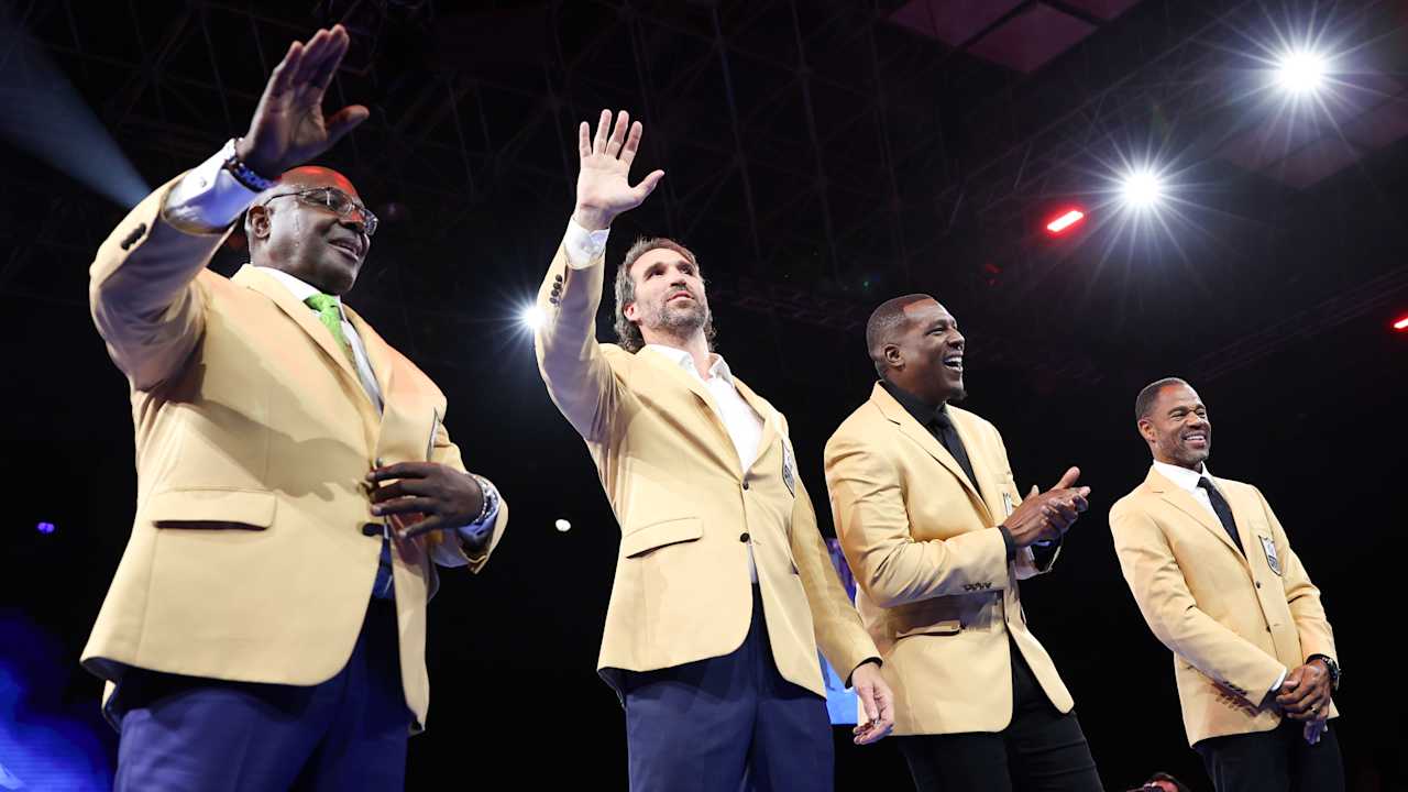 Hall of Fame Enshrinement: 2025 class takes its place in Canton