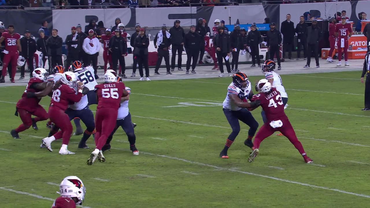 Arizona Cardinals Defensive Back Jalen Thompson's Fourth INT Of '23 ...