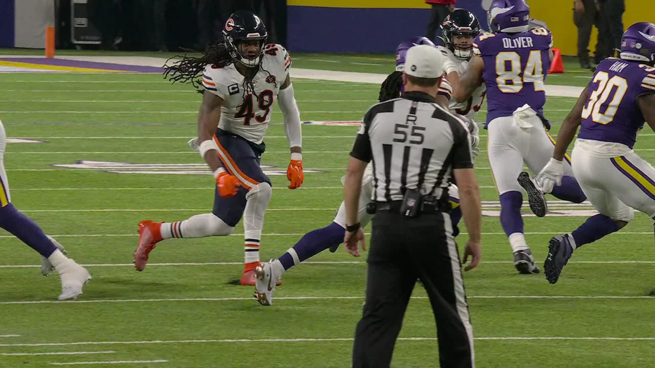 Chicago Bears Linebacker Tremaine Edmunds Top Plays Season