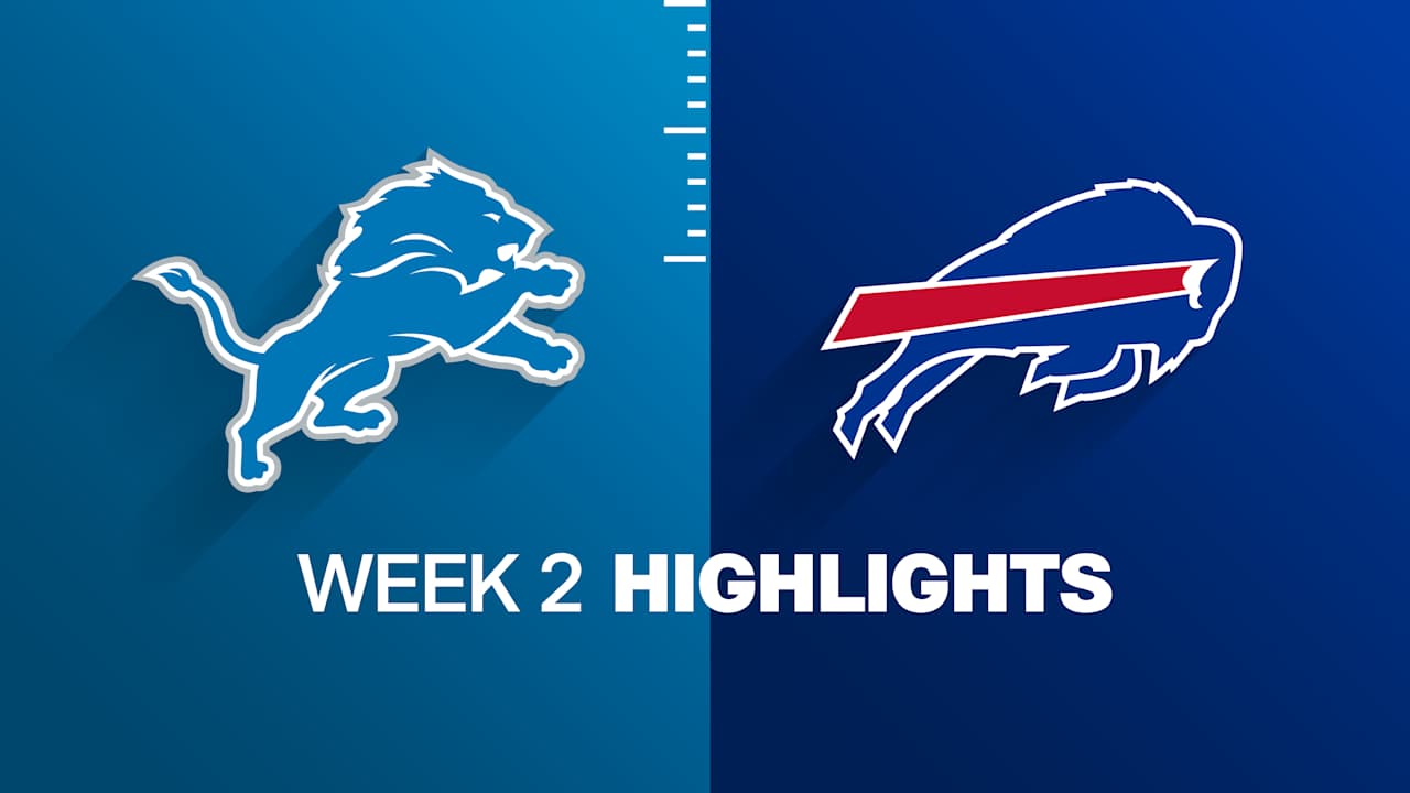 Lions vs. Bills highlights | Week 2 video thumbnail