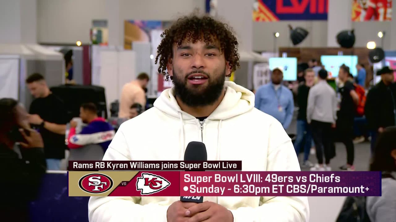 Los Angeles Rams running back Kyren Williams talks RB's breakout season ...