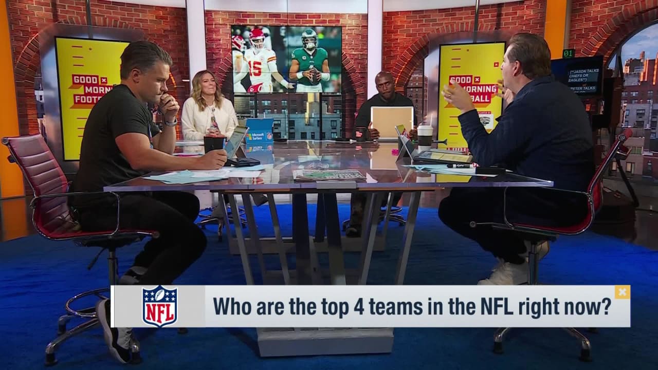 Who are the top 4 teams in NFL right now? 'GMFB'