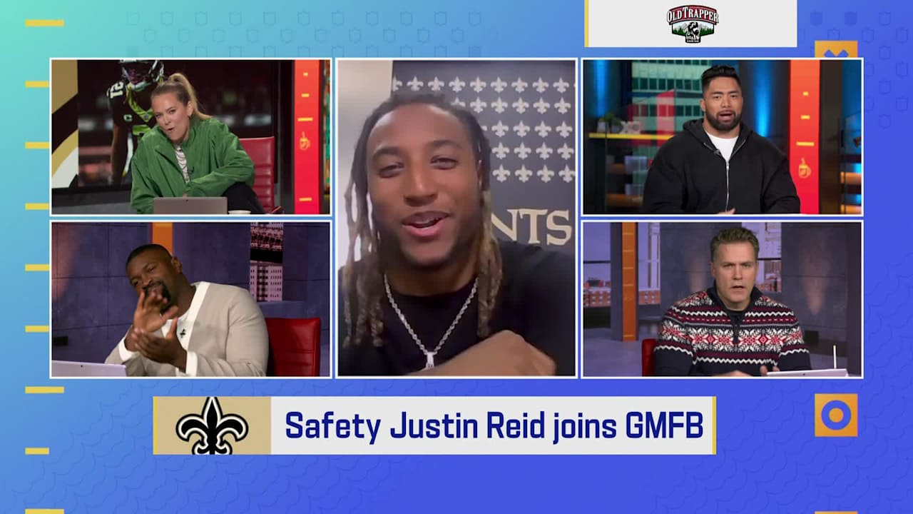 New Orleans Saints safety Justin Reid joins 'GMFB' to discuss his 'My ...