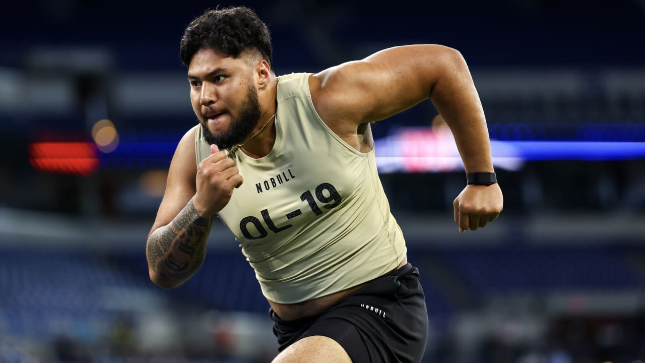 2024 NFL Scouting Combine stock upstock down Day 4 Five offensive linemen star in Indianapolis  NFLcom