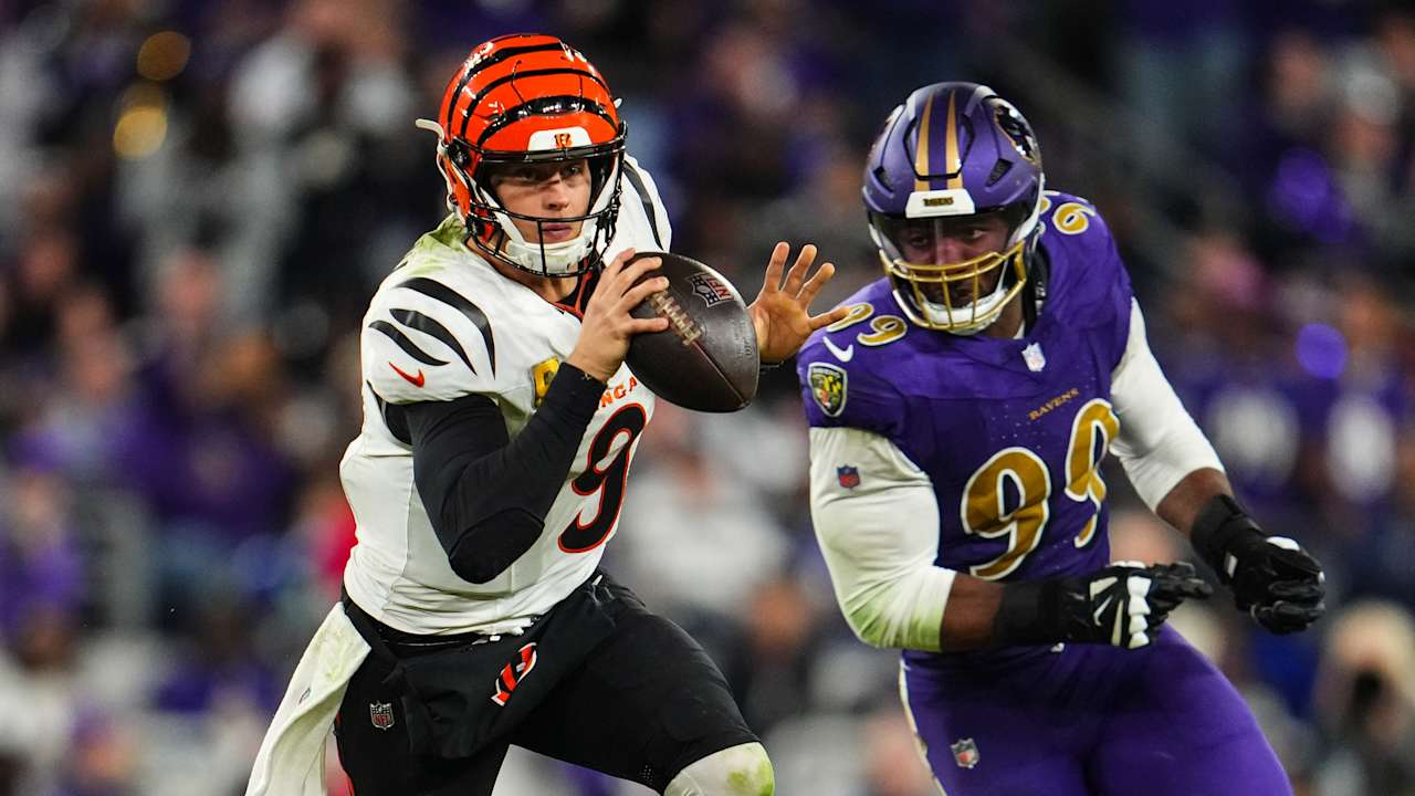 Bengals QB Joe Burrow: Another prime-time game in Baltimore 'isn't ideal'