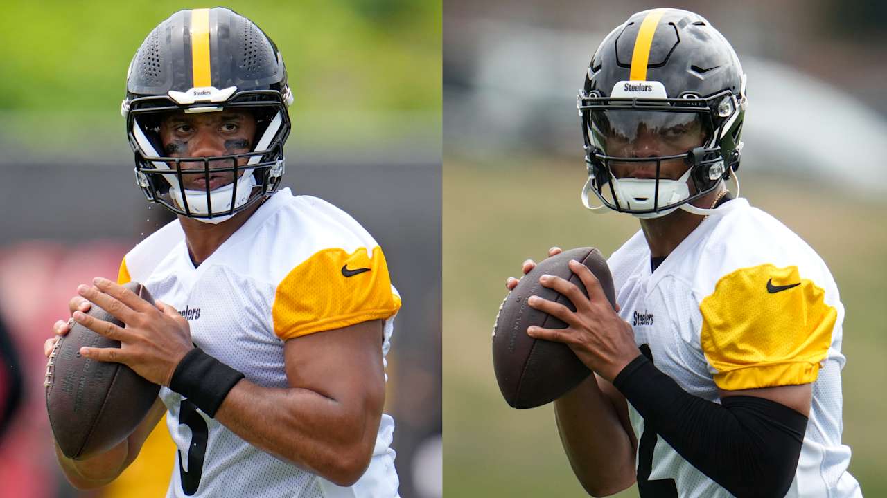 Steelers QB Russell Wilson (calf) inactive; Justin Fields to start vs ...