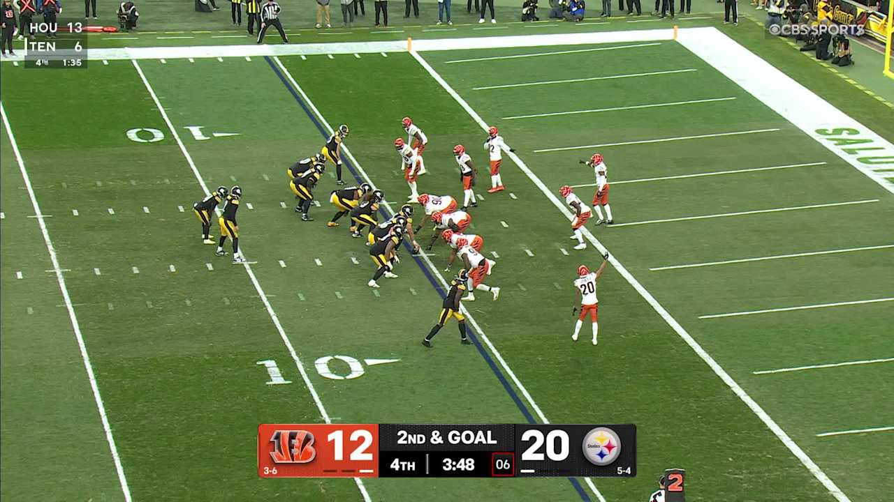 Pittsburgh Steelers running back Kenneth Gainwell's second receiving ...