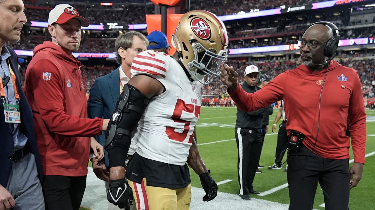 Dre Greenlaw still sheds tears over Achilles injury suffered in 49ers ...