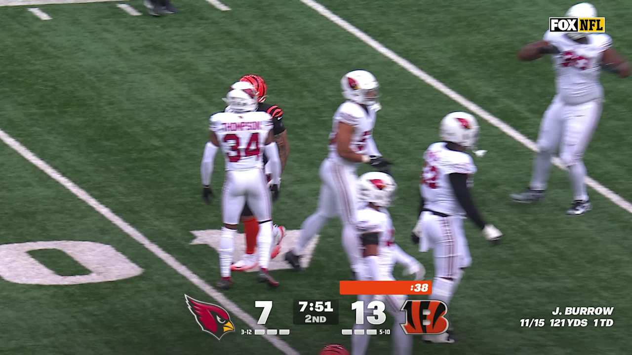 Cincinnati Bengals running back Chase Brown puts shiftiness on full ...