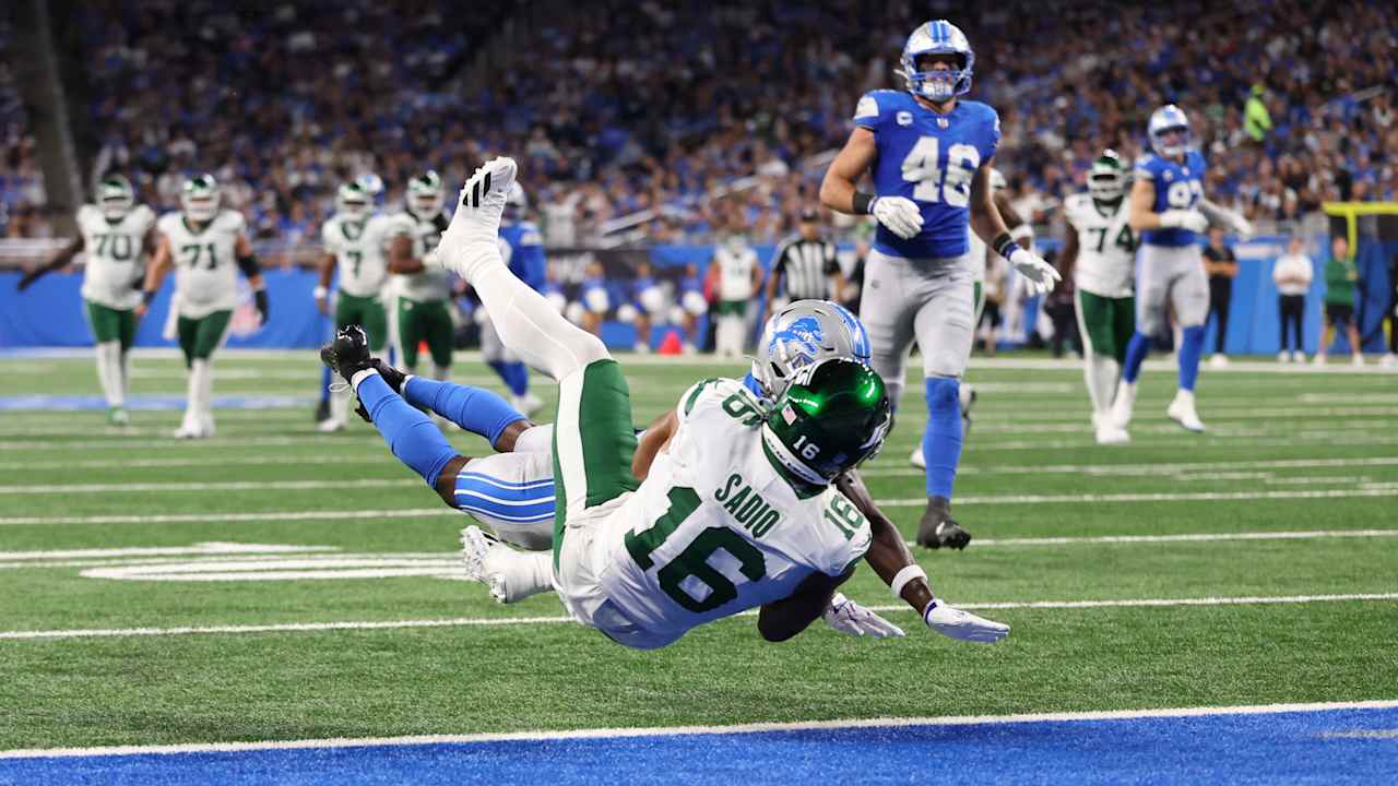 Can't-Miss Play: New York Jets tight end Kenyon Sadiq goes PARALLEL to ...