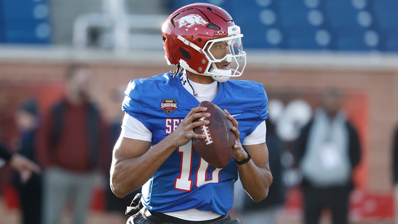 2026 Senior Bowl Day 2 standouts: NFL draft sleepers emerge at QB, WR - NFL.com image