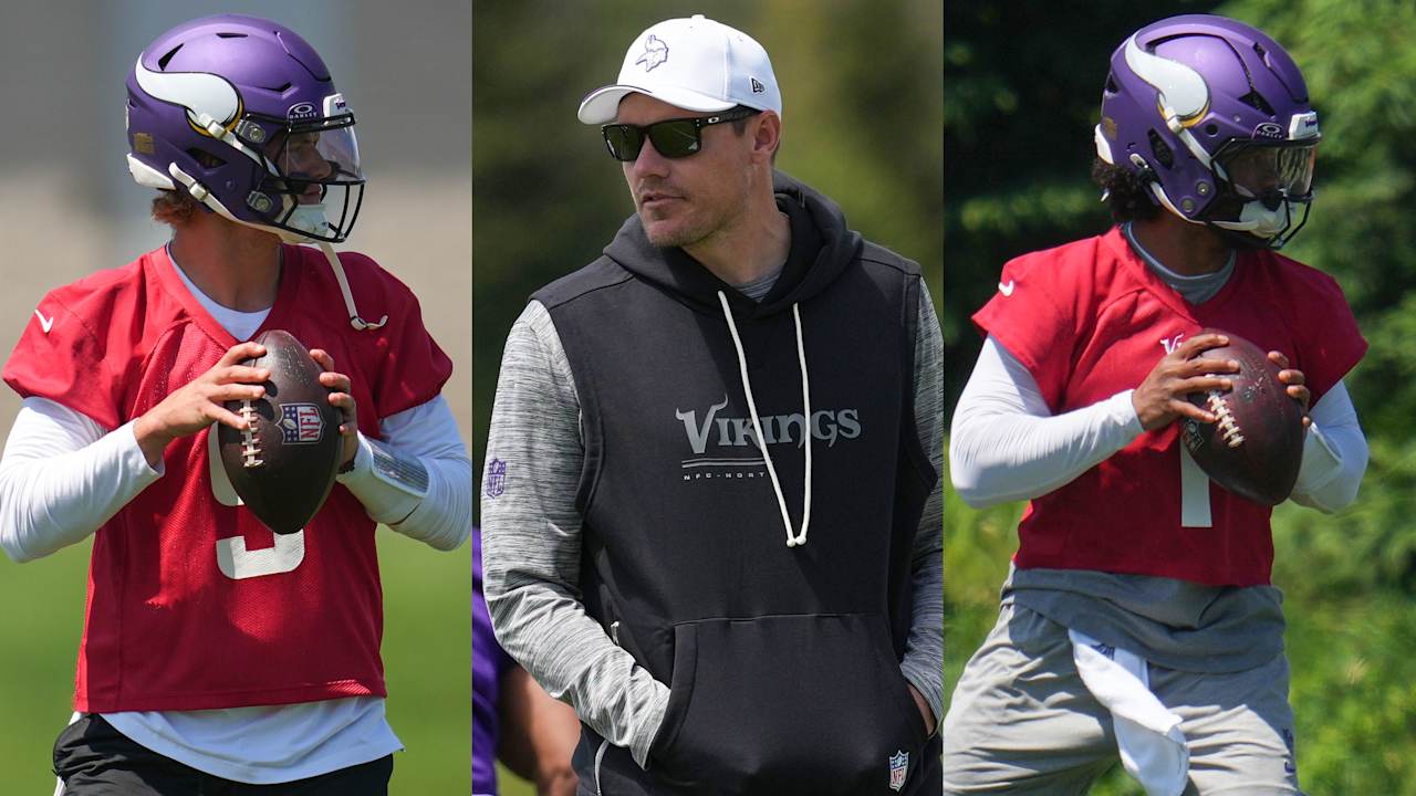 Vikings' QB battle: Kevin O'Connell looking for either Kyler Murray or J.J. McCarthy to set 'standard'