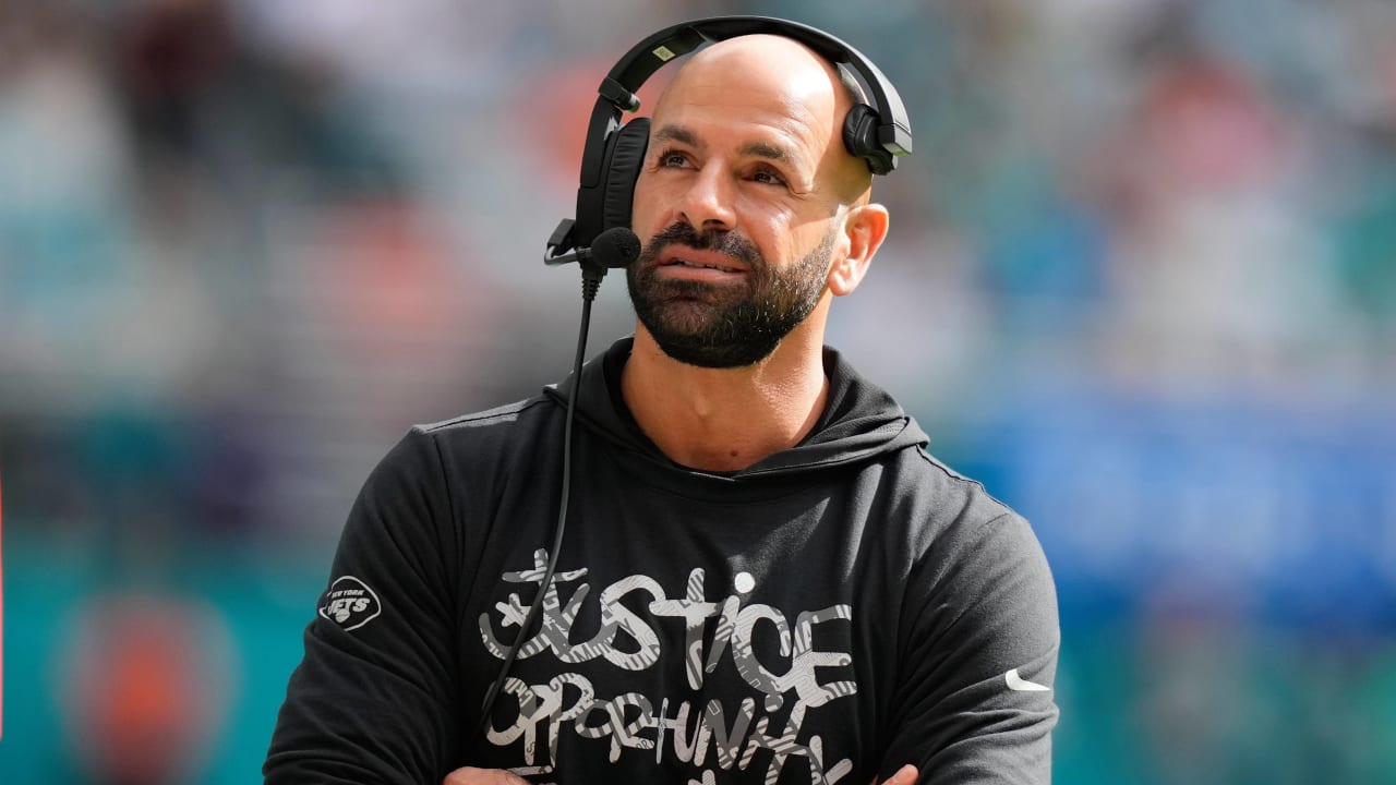 Jets' Robert Saleh on job security 'Two types of coaches. Those who
