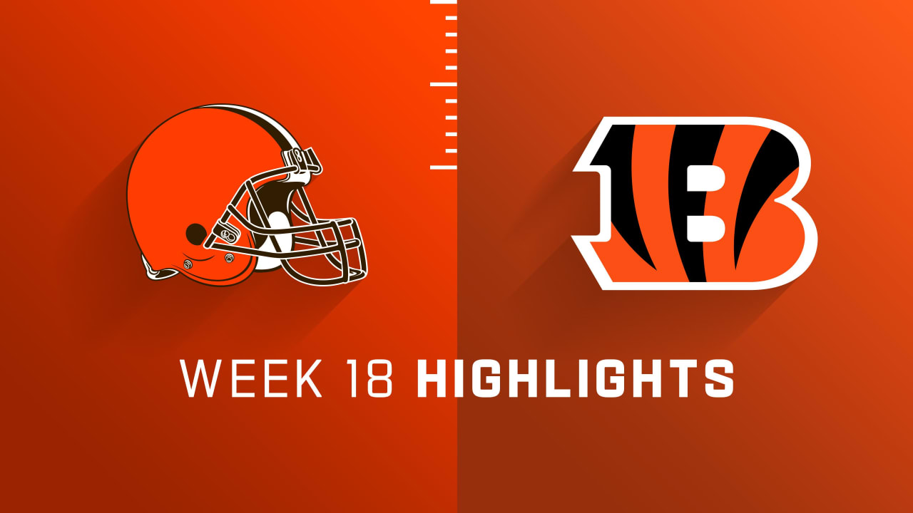 Cleveland Browns vs. Cincinnati Bengals highlights Week 18