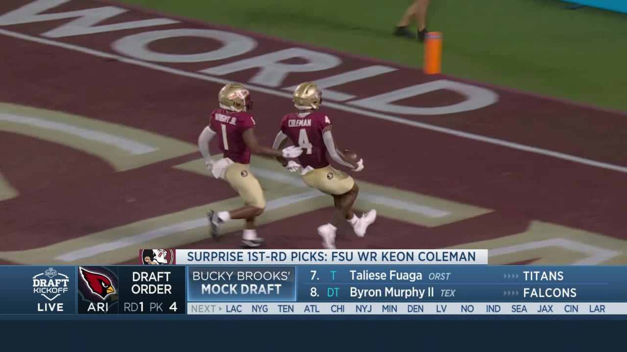 Surprise first round picks 'NFL Draft Kickoff'