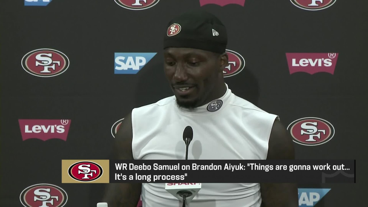 San Francisco 49ers wide receiver Deebo Samuel on teammate Brandon ...