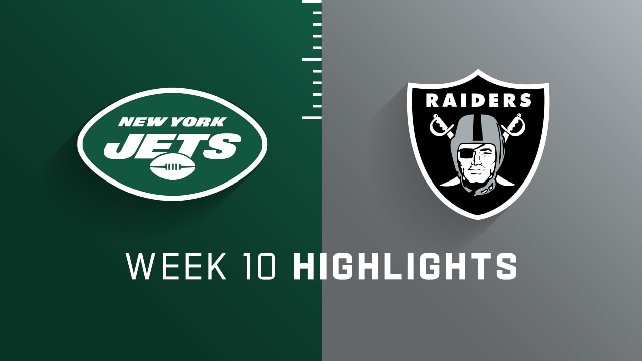 New York Jets vs. Las Vegas Raiders highlights Week 10