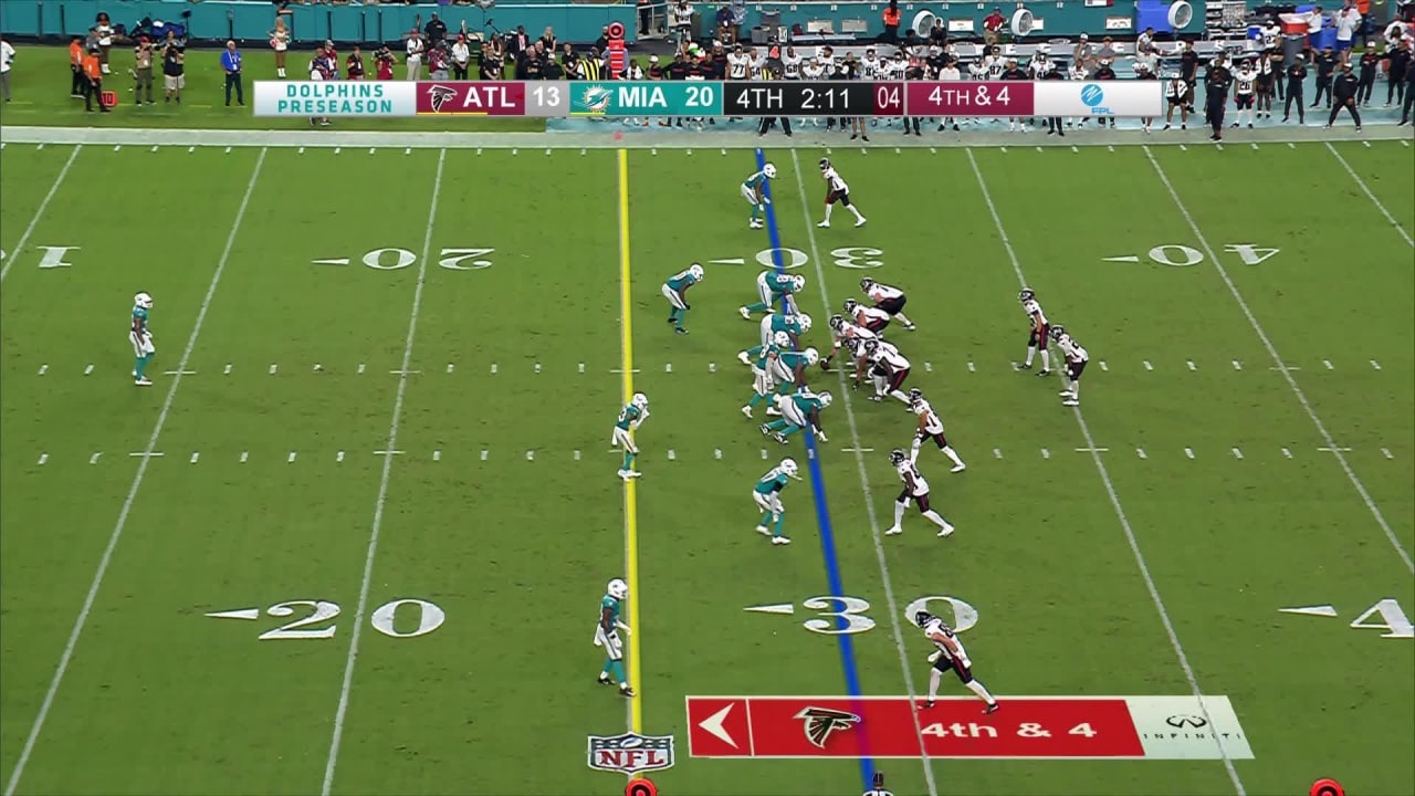 Atlanta Falcons quarterback Nathan Rourke shows off dual-threat ability ...