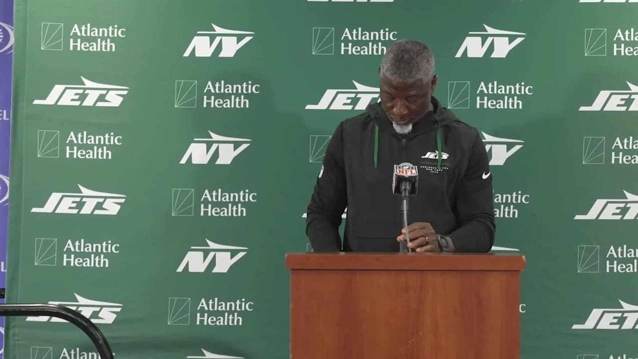 New York Jets head coach Aaron Glenn recaps New York Jets Week 4 ...
