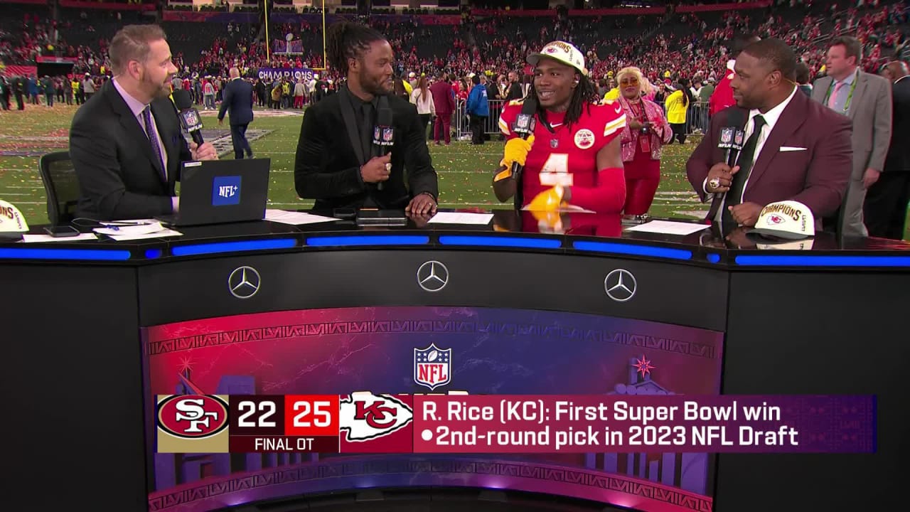 Kansas City Chiefs Wide Receiver Rashee Rice Speaks On Super Bowl LVIII ...