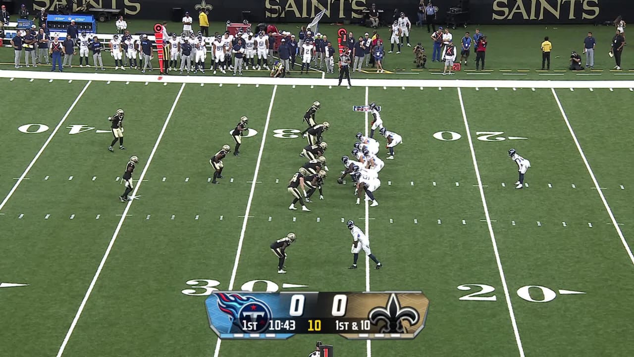 Tennessee Titans' TE screen play call yields quarterback Will Levis' 22