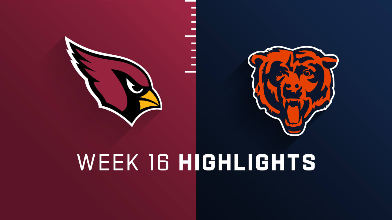 Arizona Cardinals vs. Chicago Bears highlights Week 16