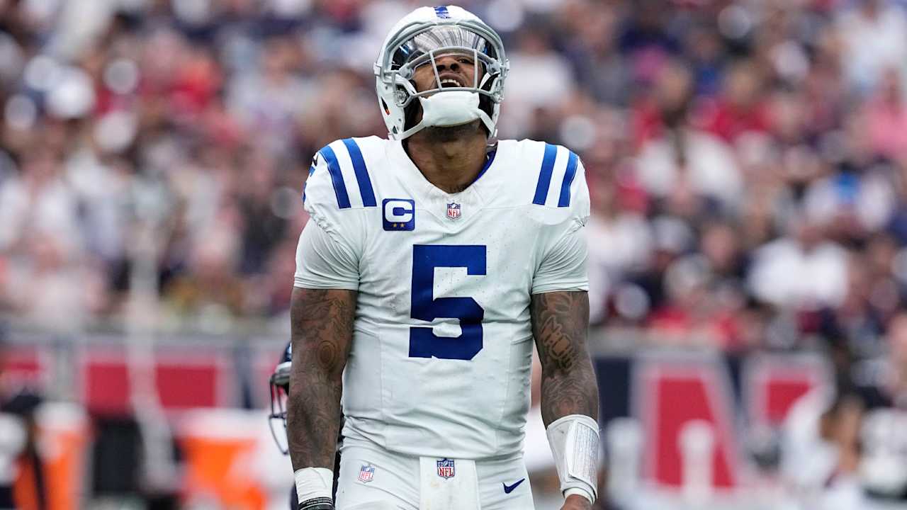 The Colts bench Anthony Richardson and plan to start Joe Flacco against the Vikings on Sunday