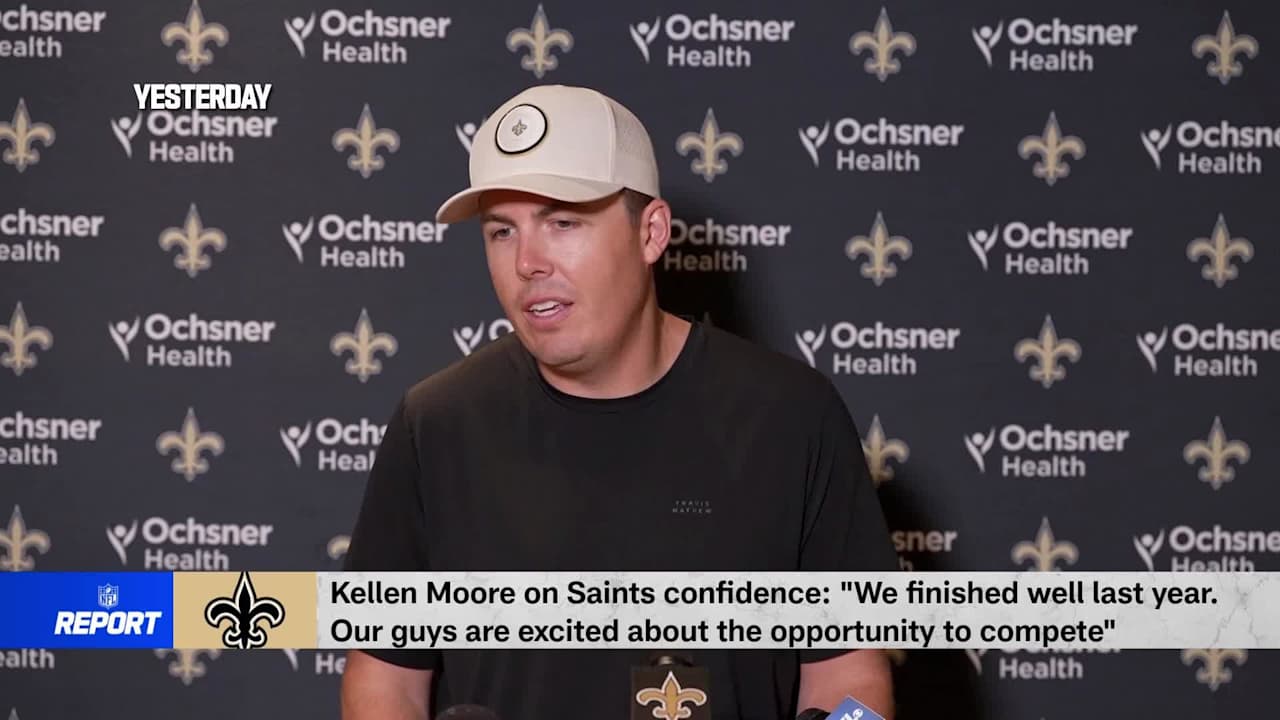 Kellen Moore breaks down Saints confidence level heading into 2026 season | 'The NFL Report'