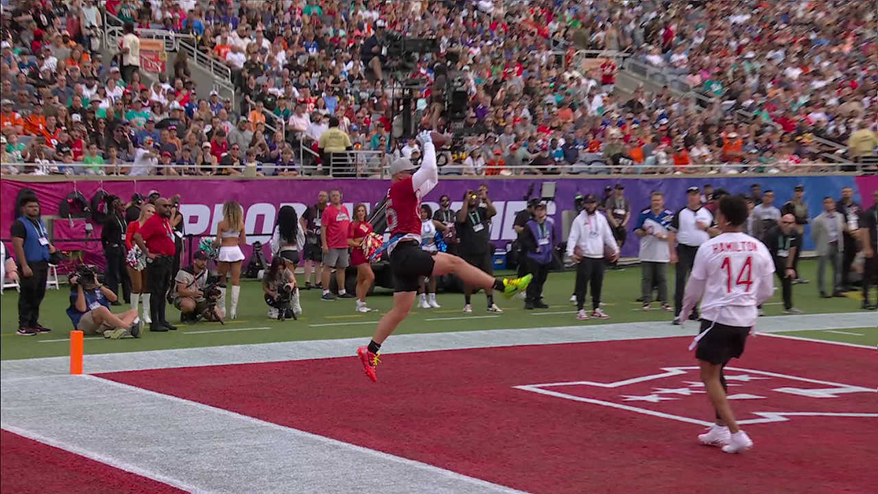 Arizona Cardinals tight end Trey McBride's high-point toe-tap 1-point ...