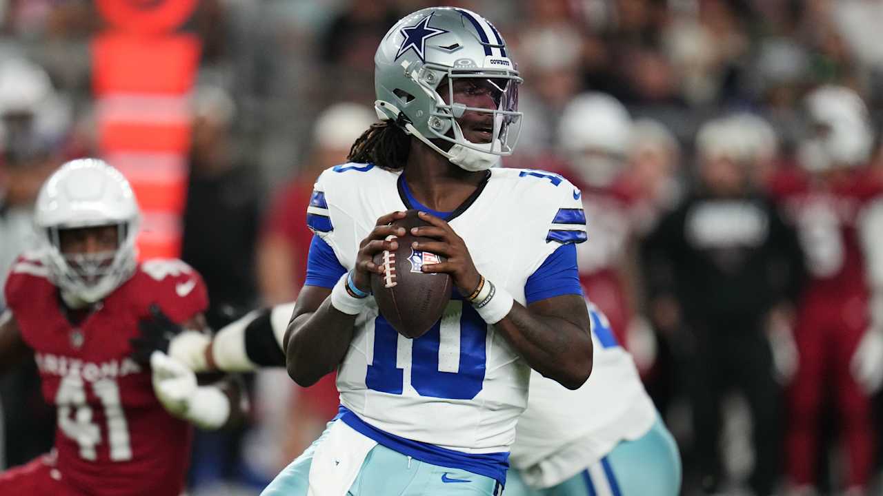 Brian Schottenheimer: Joe Milton, Sam Howell 'neck and neck' for Cowboys' backup QB role behind Dak Prescott