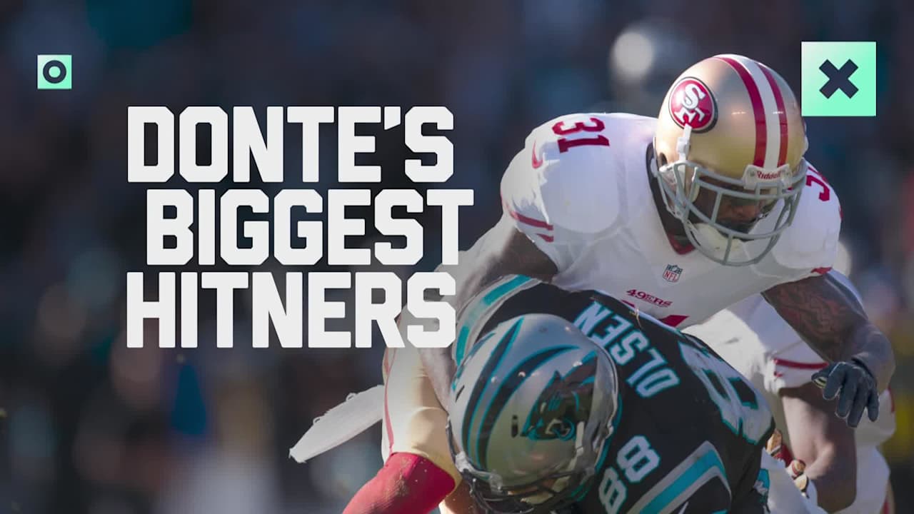 Former NFL safety Donte Whitner's biggest hitners | 'GMFB'