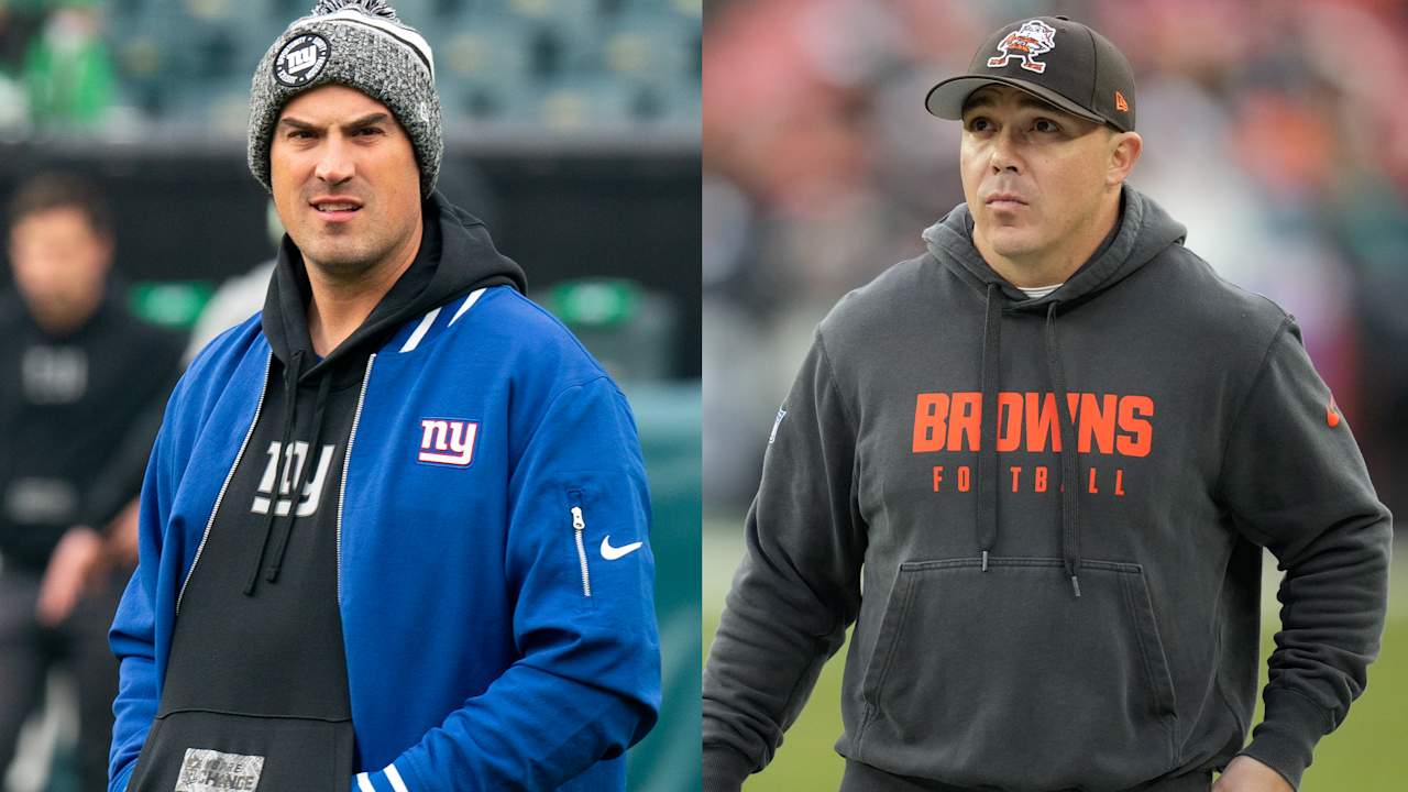 Giants offensive coordinator Mike Kafka, Browns special teams coordinator Bubba Ventrone will lead coaching staffs at 2025 Senior Bowl