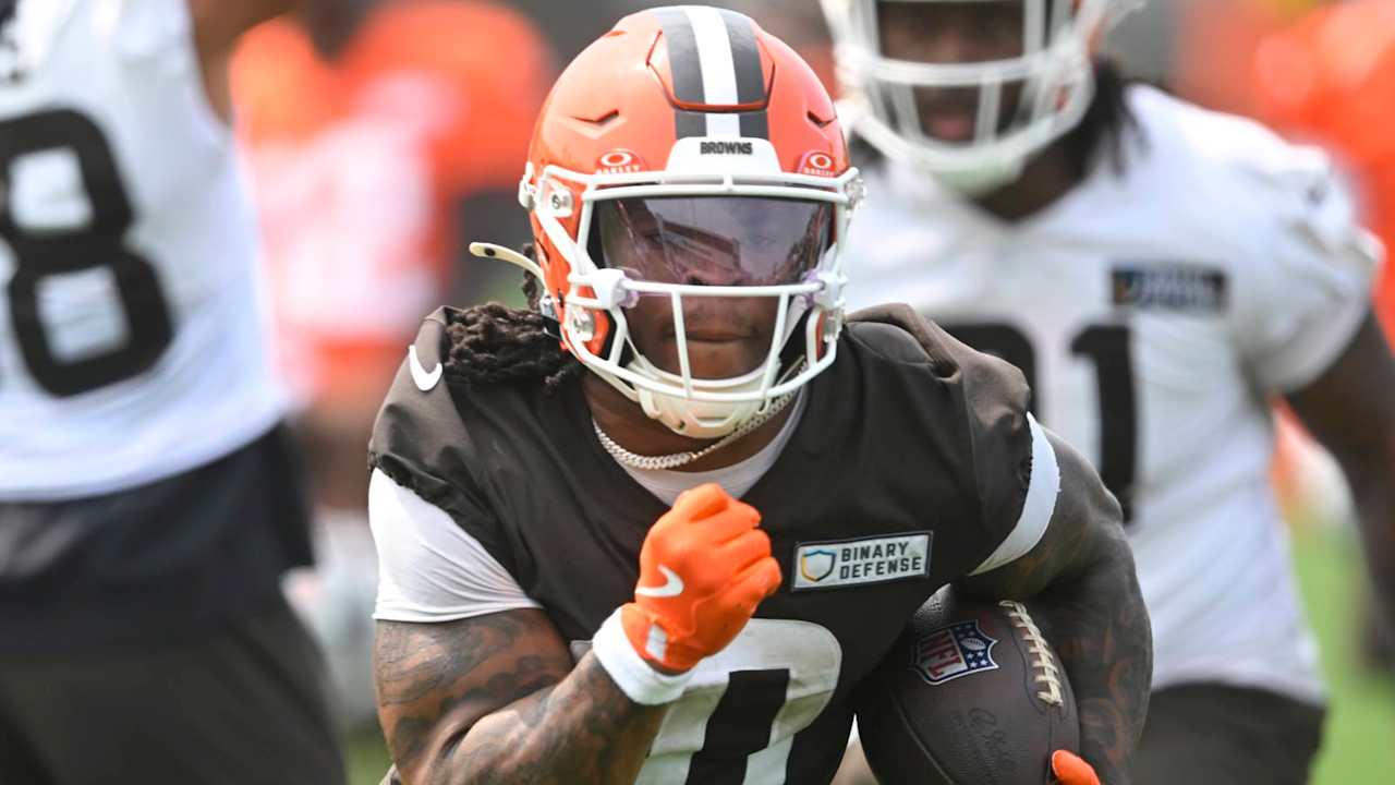 Browns sign Quinshon Judkins to rookie contract; second-round RB not expected to play in Week 1