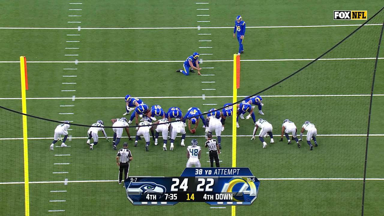 Los Angeles Rams kicker Joshua Karty helps Rams capture lead with 38 ...